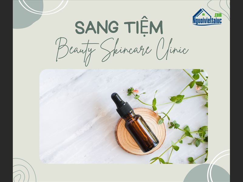 Cần sang gấp tiệm Beauty Skincare Clinic vùng St Albans