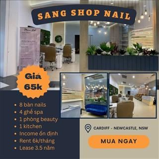 Sang shop nails mới, đẹp vùng Cardiff - Newcastle giá chỉ 65k